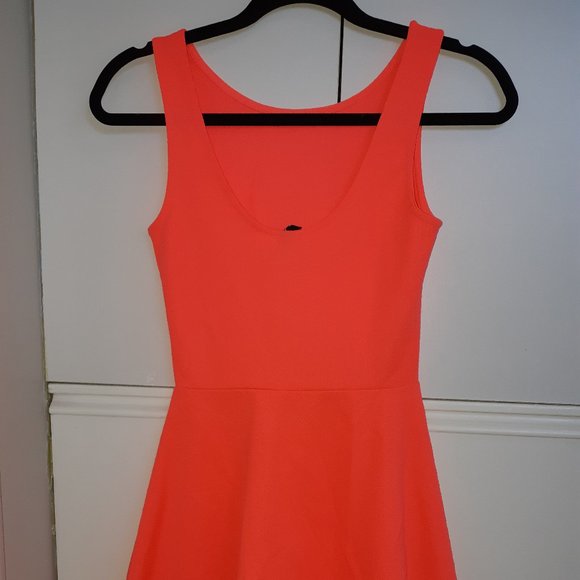 H&M Hot Pink Mini Dress Size 4 - Picture 3 of 6